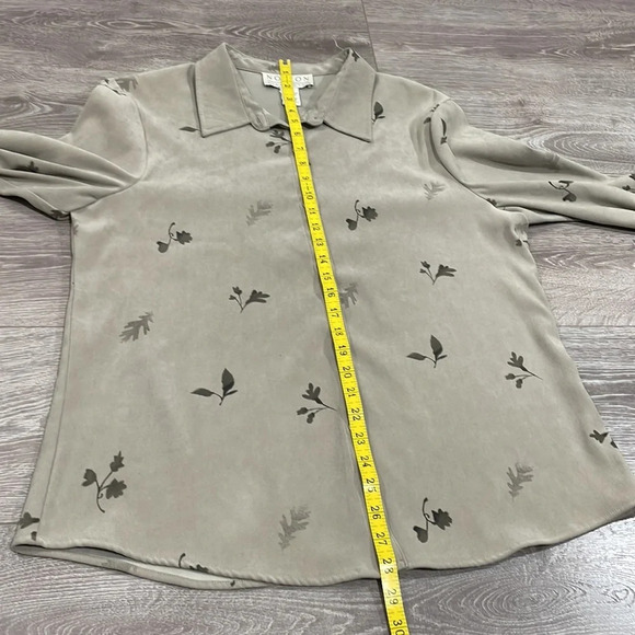 Vintage Norton McNaughton Skirt Set Long Sleeve Button Up Top 12/14 - Picture 14 of 16